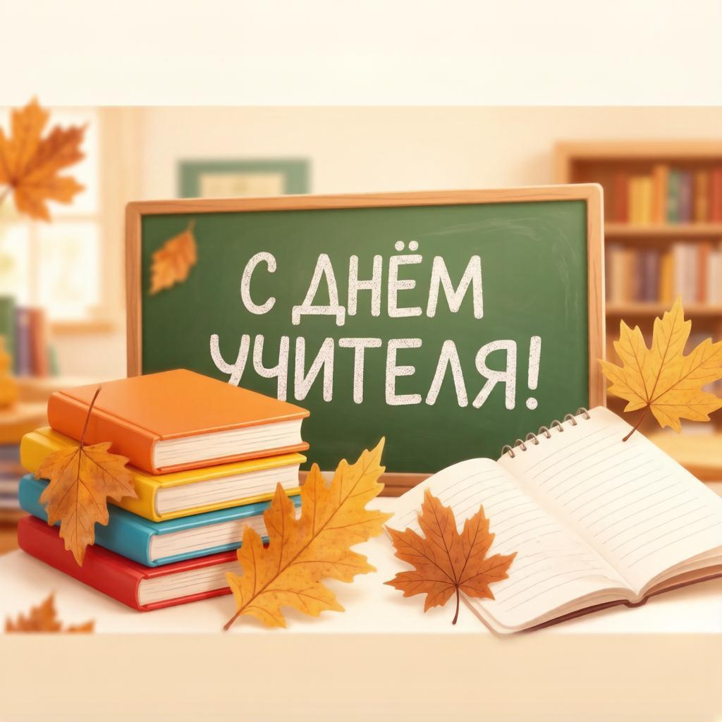 Поздравление с днем учителя
